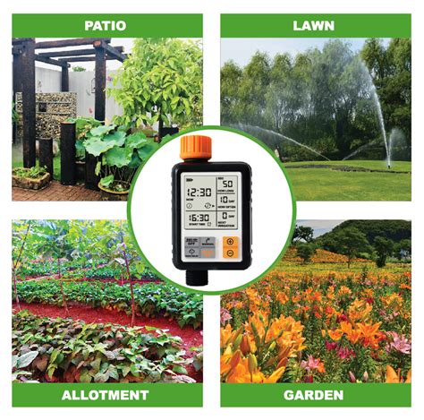 Programmable Smart Irrigation System Automatic Watering