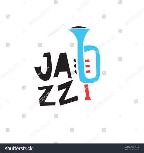 Vector Illustration Jazz Music Logo Stock Vector (Royalty Free ...