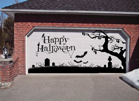 Halloween Garage Door Decorations Spooktacular Diy Ideas