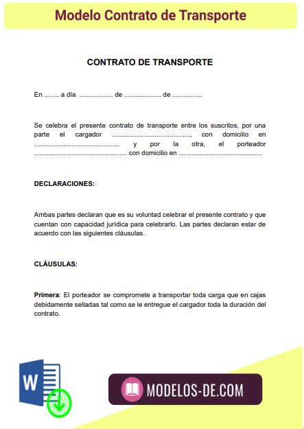 Total Imagem Modelo De Contrato De Transporte Escolar Br