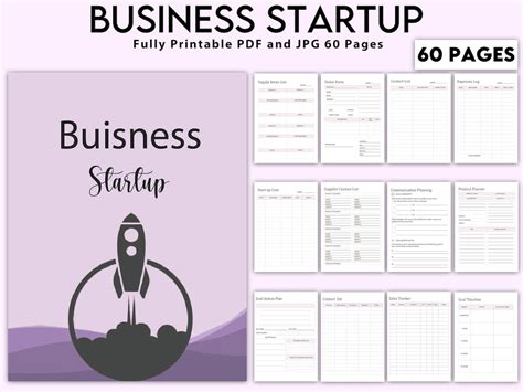 Printable Business Startup Business Startup Checklist Etsy