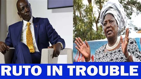 Ruto In Trouble For Withdrawing Mama Ngina S Security At Night YouTube