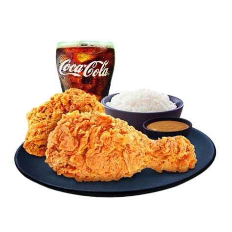 2 Pc Fried Chicken With Rice Combo Wendys Philippines