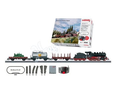 Start up Startpackung BR 24 Märklin 1 87 H0 Startset mit Dampflok und