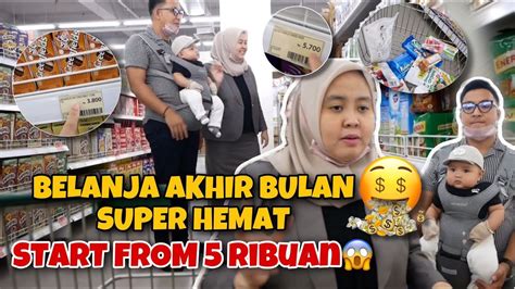 BELANJA AKHIR BULAN SUPER HEMAT START FROM 5 RIBUAN DAPET APA AJA