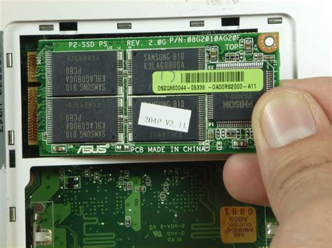 Asus Eee PC 900 SSD Replacement IFixit Repair Guide