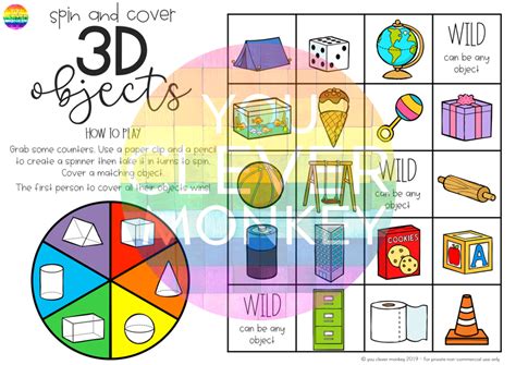 3D Shape Games BUNDLE - classroom HQ