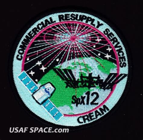 Authentic Spx Spacex Crs Nasa Commercial Iss Resupply A B