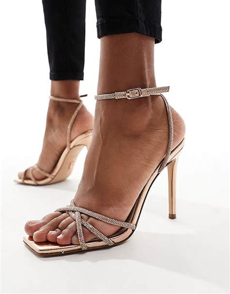 Steve Madden Slayed Sandalen Met Hak En Versierde Bandjes In