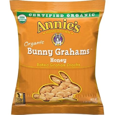 Annie's Organic Honey Bunny Graham Crackers (1.25 oz.) | Off The Muck ...