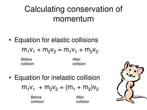 Elastic Collision Equation