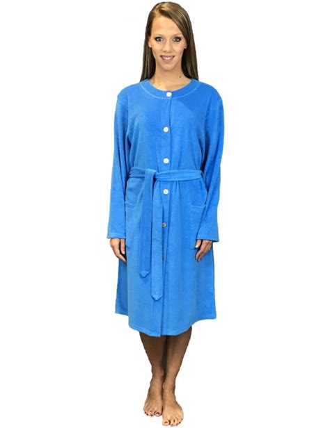 Robe de chambre éponge été Couleur Bleu ciel Taille 38 40