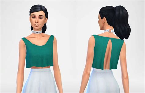 Sims 4 Crop Tops Cc — Snootysims