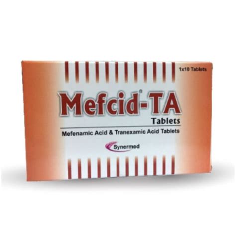 Mefcid Ta Tablets I Syner Med Pharmaceuticals