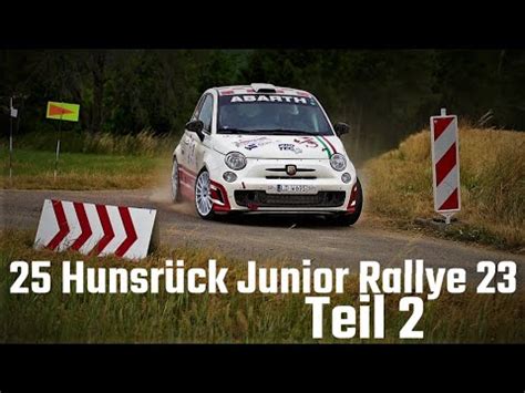 Hunsr Ck Junior Rallye Teil Youtube