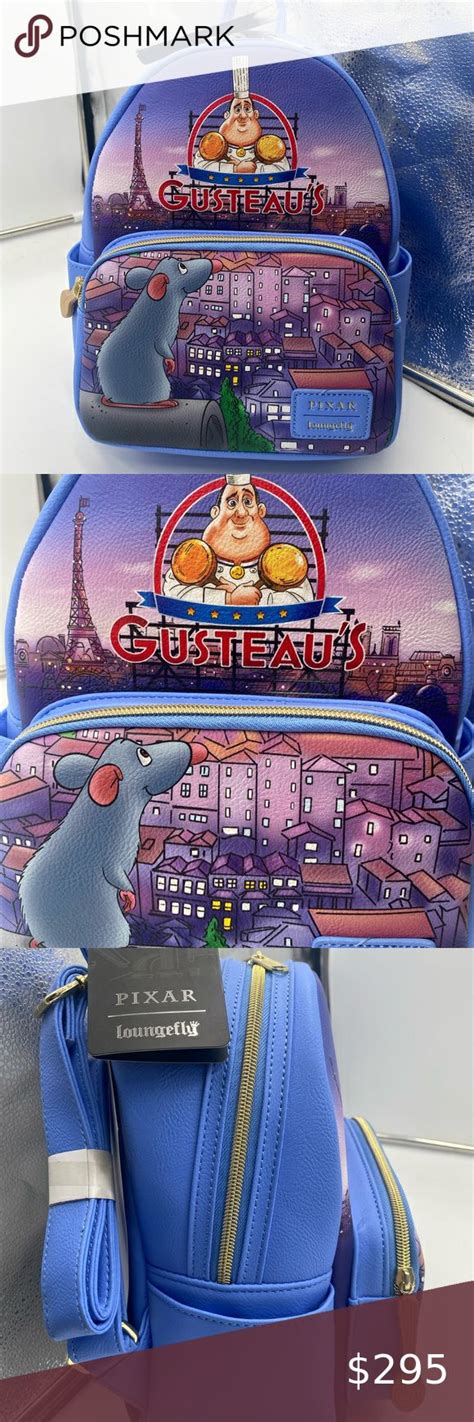 Loungefly Disney Pixar Ratatouille Remy Gusteau S Mini Backpack