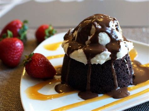 Chilis Molten Chocolate Cake Molten Chocolate Lava Cakes Chocolate Cake Recipe