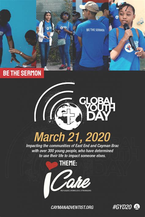 Global Youth Day Cancelled Cayman Islands Conference Of Seventh Day