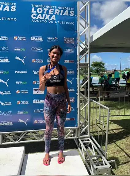 Evelyn Rhavena Medalha De Bronze No Trof U Norte Nordeste De