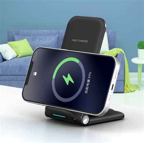 2 In 1 Foldable Wireless Charging Stand Inno Lead Promotion Limited