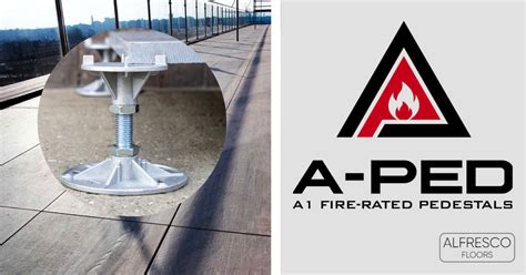 A Ped A1 Fire Rated Adjustable Pedestals Alfresco Floors