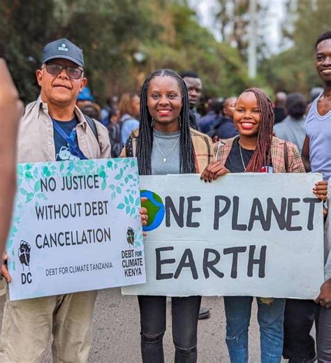 Sommet Africain Sur Le Climat Nairobi Des Jeunes Dans Les Rues