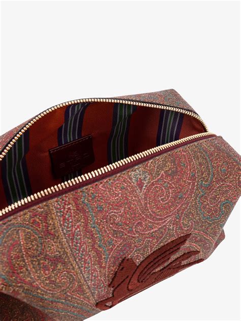 Etro Beauty Case Brown Mens Etro