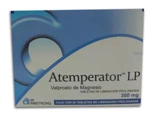 Atemperator Mg Caja Tabletas Valproato De Magnesio Env O Gratis