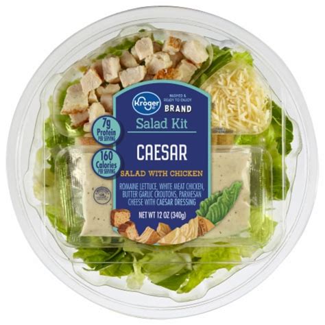 Kroger® Chicken Caesar Salad Bowl Kit, 12 oz - Kroger