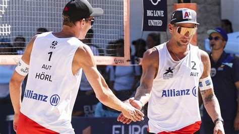 Beachvolleyball H Rl Horst Als Gruppensieger Im Em Achtelfinale