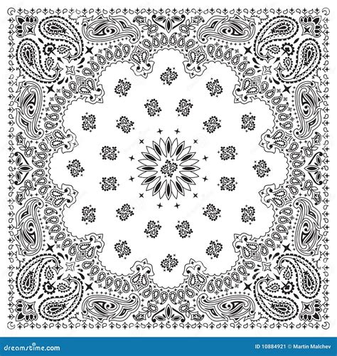 Bandana-white Stock Image - Image: 10884921