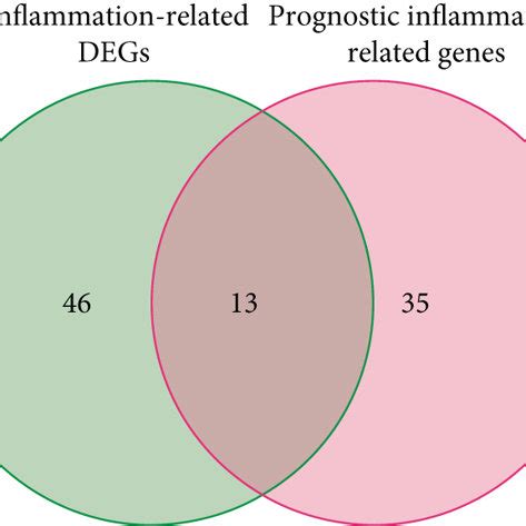 The Identification Of Differentially Expressed Inflammation Related