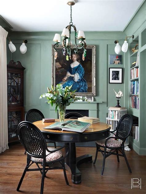 How To Figure Out Room Colors With A Colorful Sofa Green Dining Room