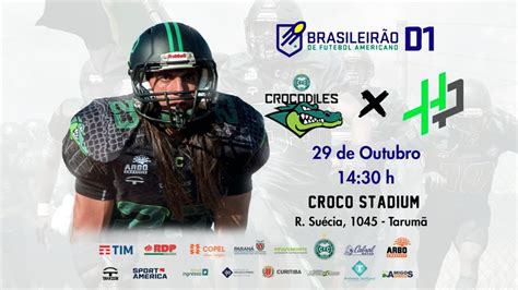 Brasileir O De Futebol Americano D Playoffs Coritiba Crocodiles