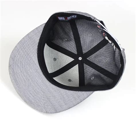 Large Acrylic Letters Snapback Hat