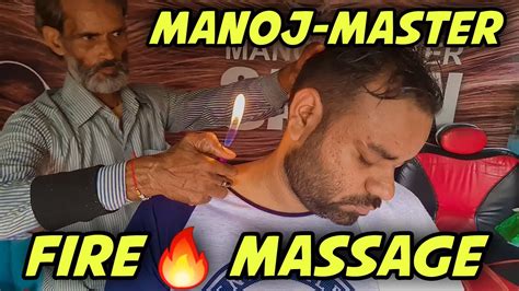 Fire🔥head Massage Therapy With Neck Cracking Adjustment By Indian