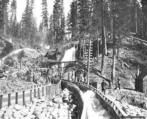 A Collection Of Oregon Mining Photos Western Mining History