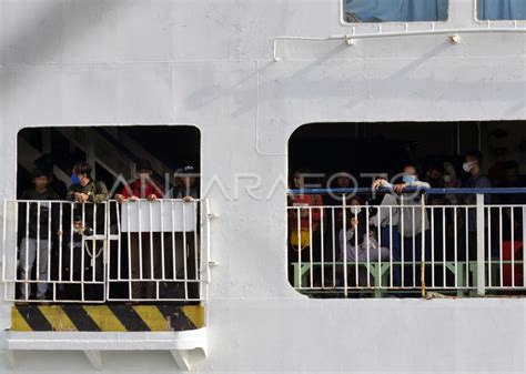 Arus Mudik Di Pelabuhan Bakauheni Antara Foto