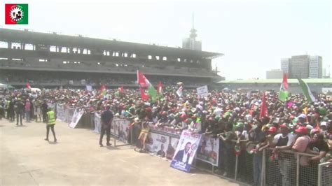 Obi Datti Mega Campaign Rally Live In Lagos Youtube