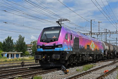 Stadler Euro 9000 Lok 90 80 2019 317 8 durchfährt am 17 07 2024 den