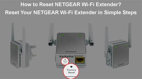 How To Reset Netgear Wi Fi Extender Reset Your Netgear Wi Fi Extender In Simple Steps