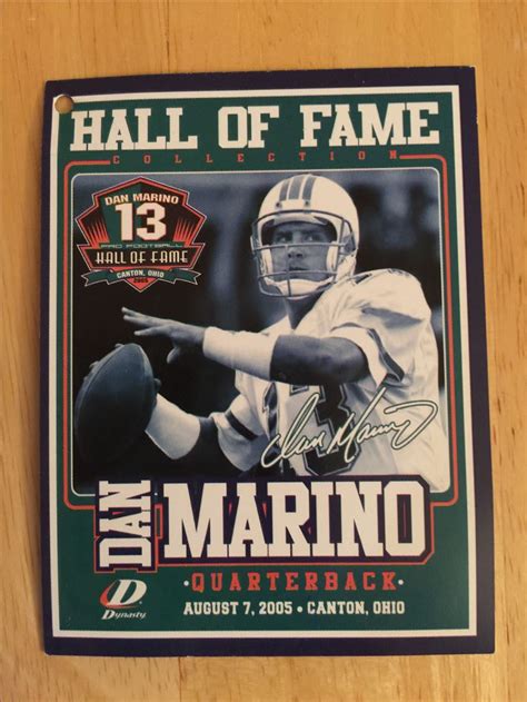 Dan Marino 2005 Hall of Fame | Dan marino, Marino, Hall of fame