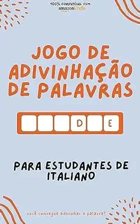 Jogo De Adivinha O De Palavras Para Estudantes De Italiano Aprenda