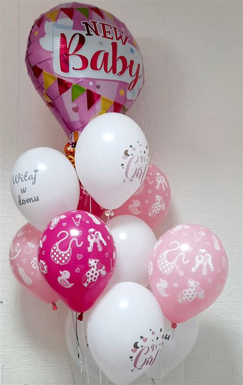 Balon Dziecko Bobas W Balonie Baby Shower Witaj W Domu Balony Z