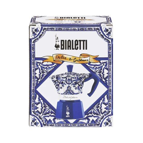 Cafetera Moka Express Azul Dolce Gabbana Bialetti Bialetti El