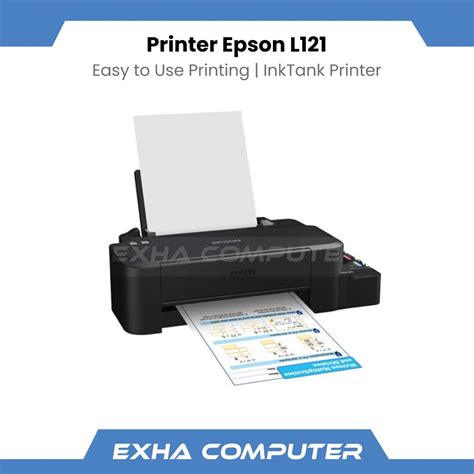 Jual Printer Epson L121 Ink Tank Print Only Shopee Indonesia