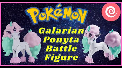 Pokémon Galarian Ponyta Battle Figure Review 2021 Youtube