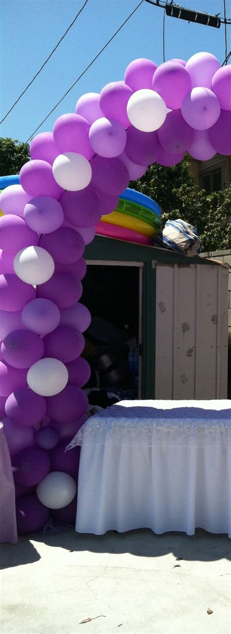 Diy Flower Balloon Arch