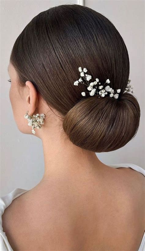 Stunning Updos For Any Occasion In Sleek Simple Low Bun