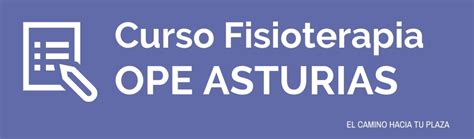 Nombramiento Personal Estatutario Fijo OPE Fisioterapia Asturias 2017